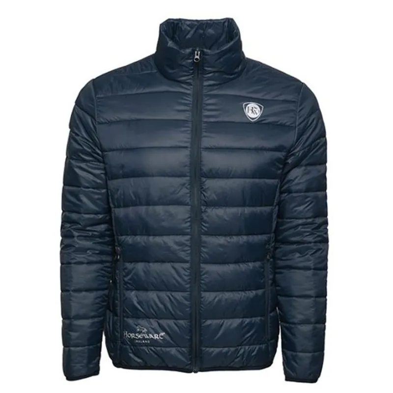 Horseware Mens Lightweight Padded Jacket - Navy
